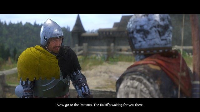 Speak with Bernard.