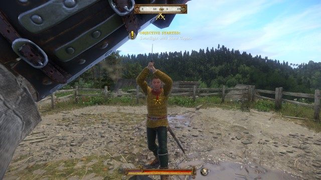 Swordfight with Hans Capon.
