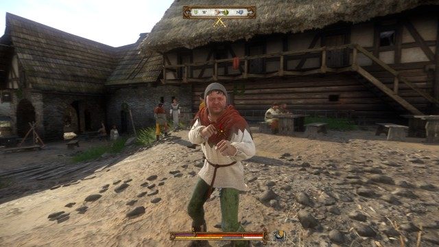 Take Theresa to the Broken Wheel Tavern.