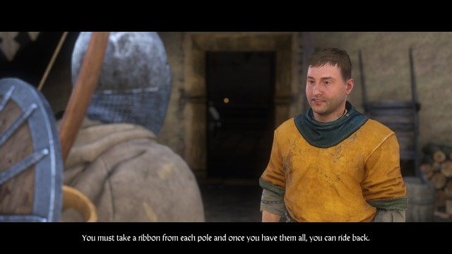 Talk to the stablemaster.