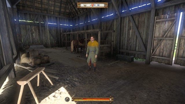 Talk to Vashek, the stableboy.