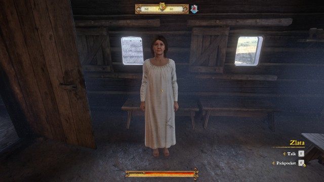 Speak to the village women about the magical ointment.