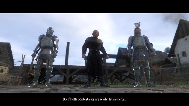 Arrange the duel with the Bailiff.