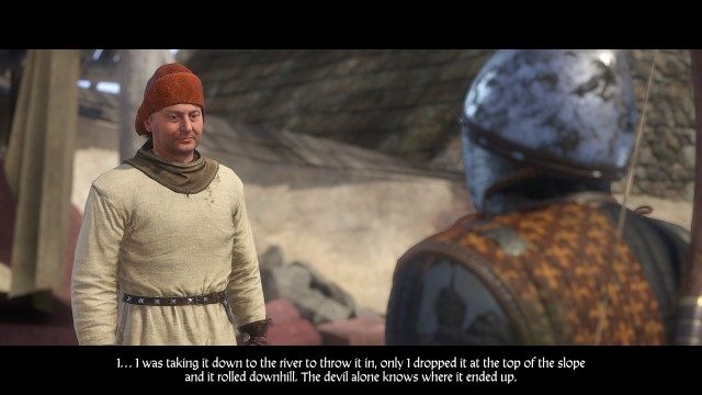 Ask Leshek about the skull that was found.