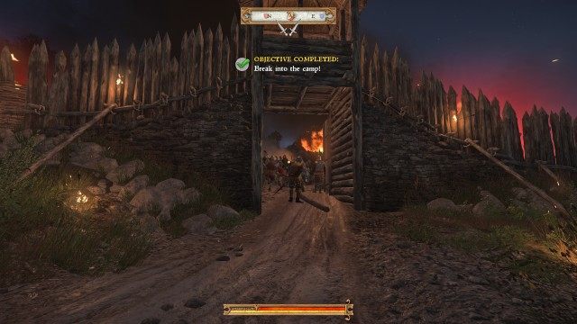 Break into the camp!