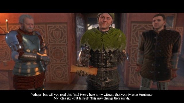 Bring the document to Hanekin Hare.