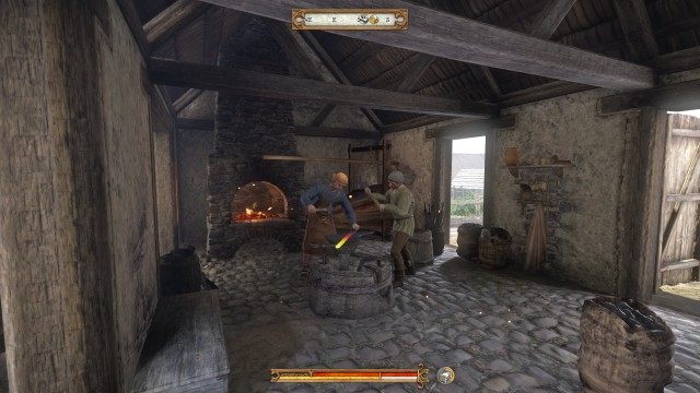 Check out Zach the blacksmith.