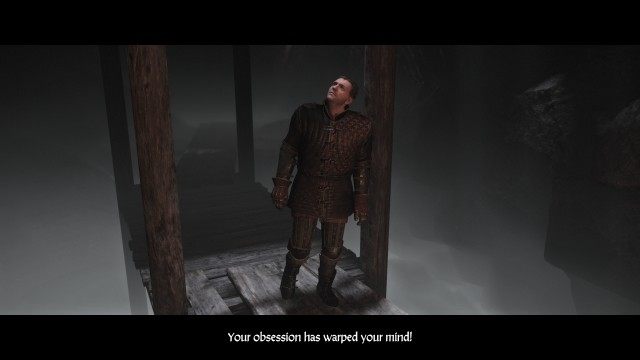 Examine the condition of the mine gallery.