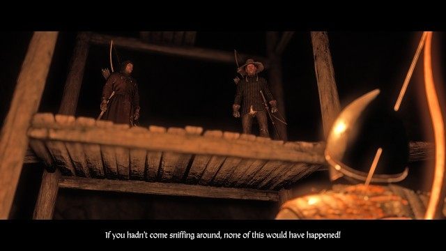 Examine the condition of the mine gallery.