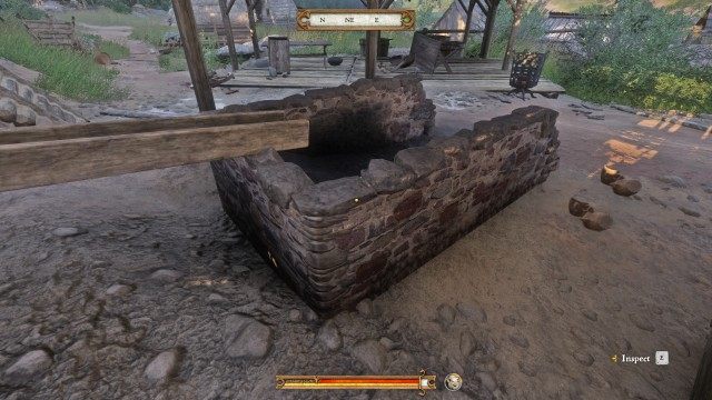 Examine the condition of the waterworks.