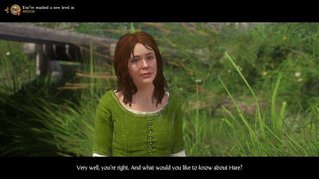 Find out if Margaret knows something about Hanekin Hare.