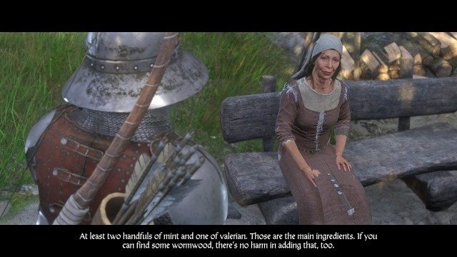 (Optional) Find out if some herbalist could brew up something to fend off sleep.
