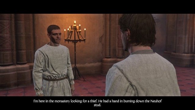 Find out which one of the novices is Pious.