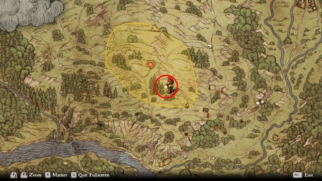 Find the place where Esther is being held.