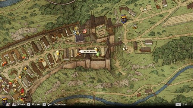 Find the robbed man in Rattay.