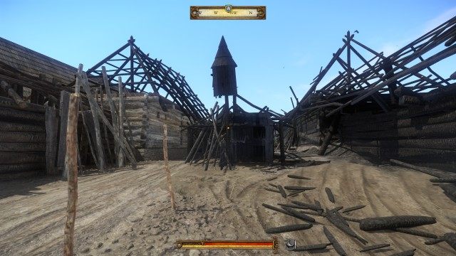 Find the treasure under the dove-cote.