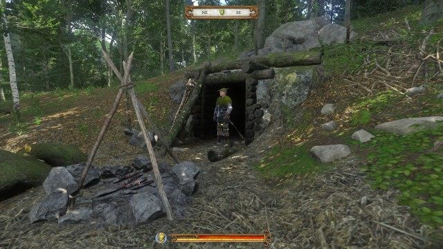 (Optional) Follow Hanekin Hare to his hiding place.