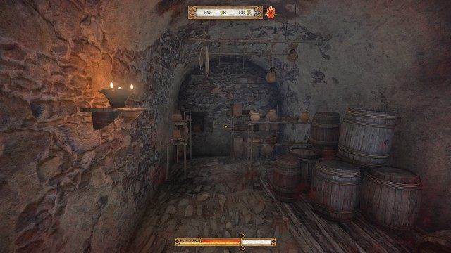 Get keys or lockpicks.