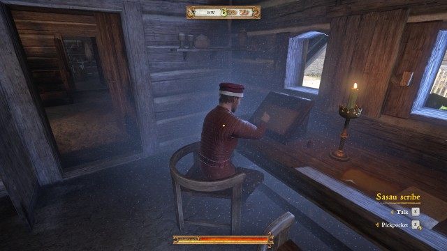 (Optional) Get the commission to the scribe.