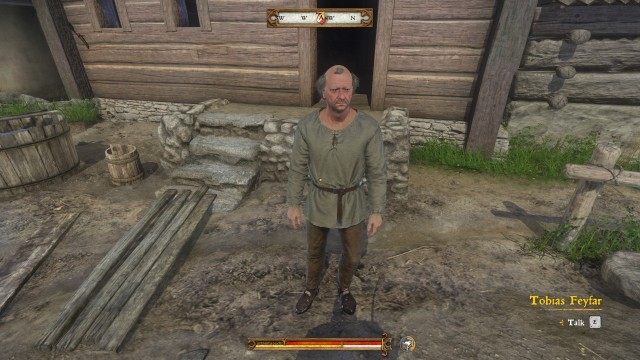 Go and speak with Master Feyfar.