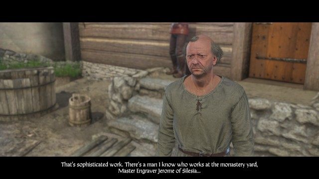Go and speak with Master Feyfar.