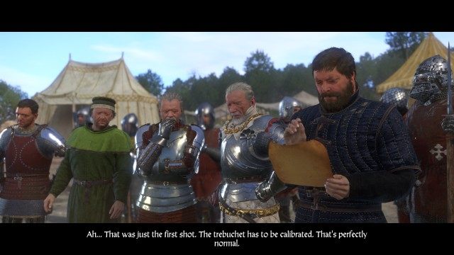 Go and watch the trebuchet test.