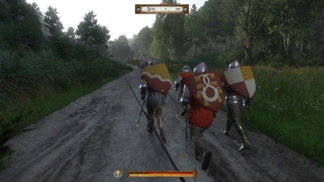 Go quickly and help defend the trebuchet!