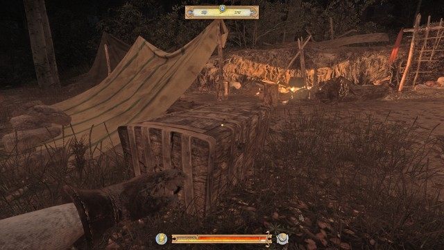 (Optional) Go to the Cuman camp not far from Andrew's inn.