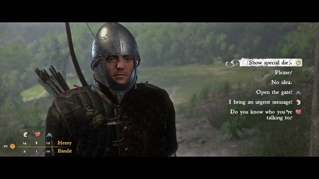 Go to Vranik and find out the foe's numbers and plans.