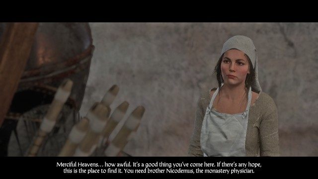 Have a word with Johanka at the monastery.