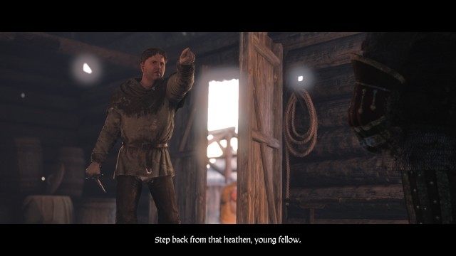 Interrogate the captive in Merhojed.