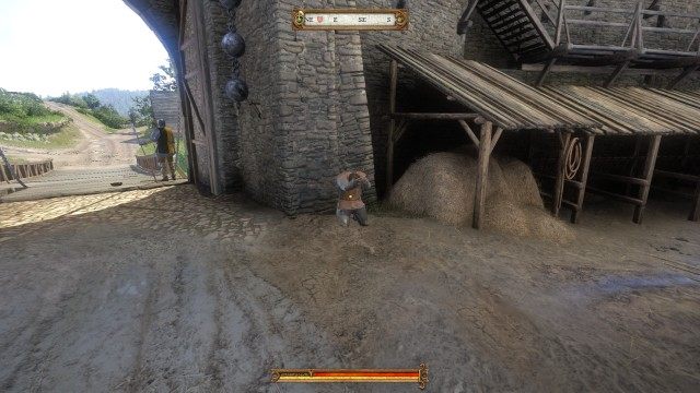 Find the treasure under the dove-cote.