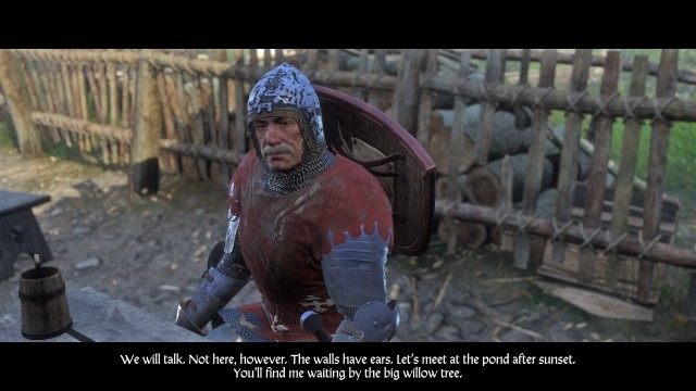 Catch the mystery knight.