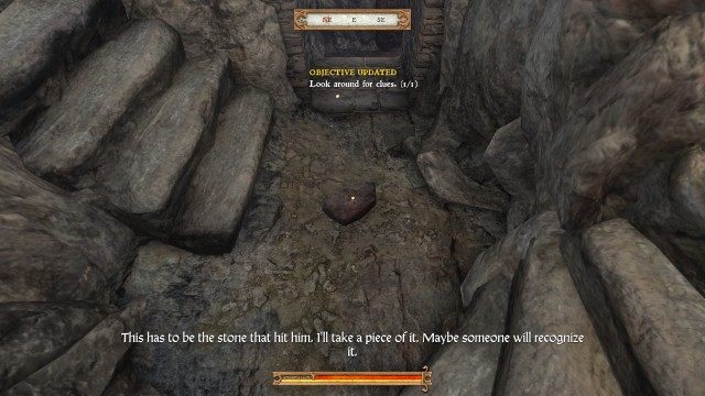 Look around for clues.