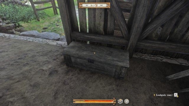 Look around the camp and see what could be useful information for the attack.