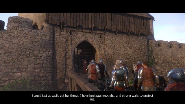 Occupy the outer bailey and prepare the ground for infiltration into the castle.