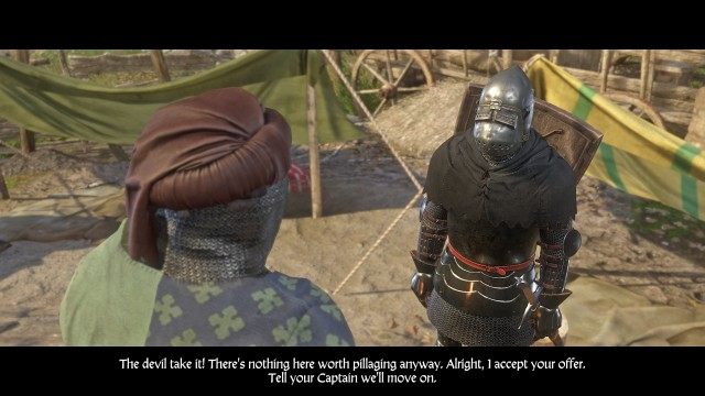 Parley with Wolflin.