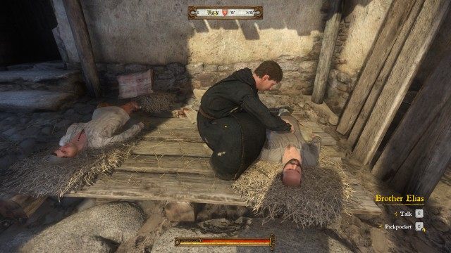 Persuade Elias to let them off their debt.