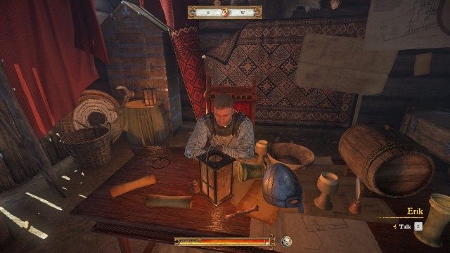 Report to Erik in the camp