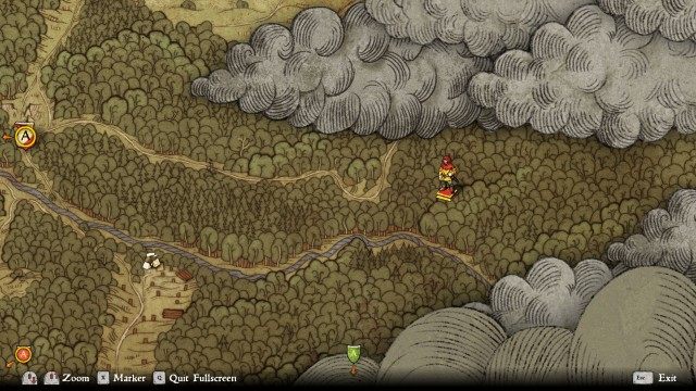 Scout out the northern farm.