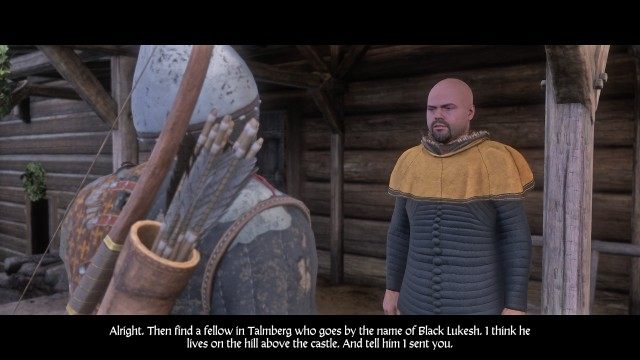 (Optional) Return the tankard to Andrew.