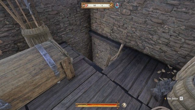 Steal at least five waffenrocks from the Talmberg armoury. (0/5)