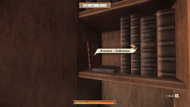 (Optional) Steal the forbidden book at night.