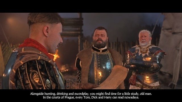 Take the letter to Sir Hanush.