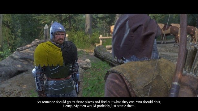 Talk to Captain Bernard.