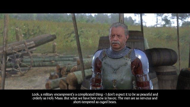Talk to Captain Robard.