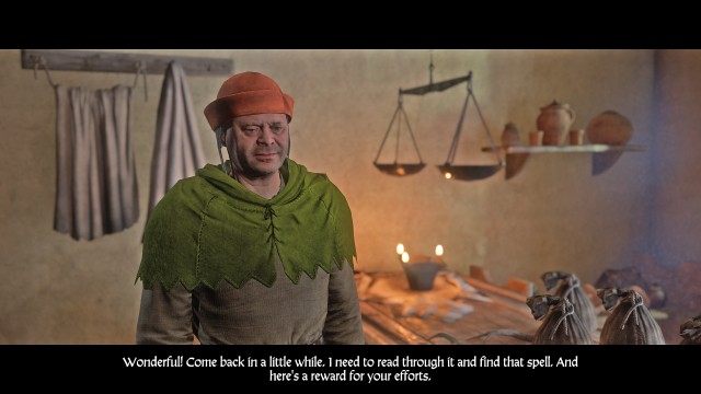 Wait until the Apothecary has read the book.