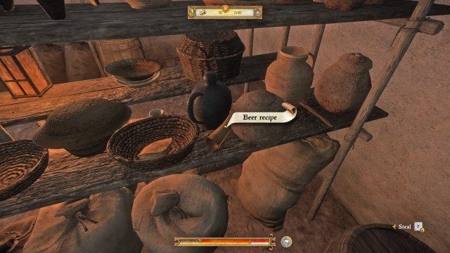 Steal the Uzhitz landlord’s beer-brewing recipe.