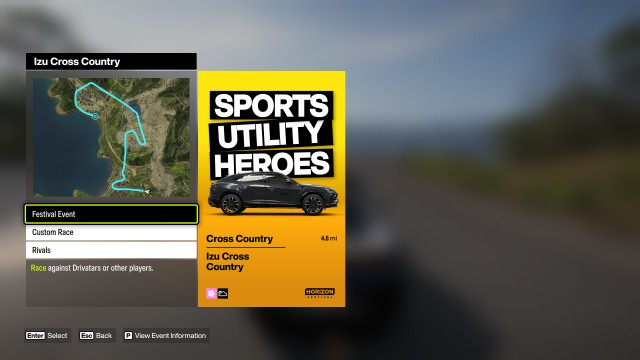 Izu Cross Country
