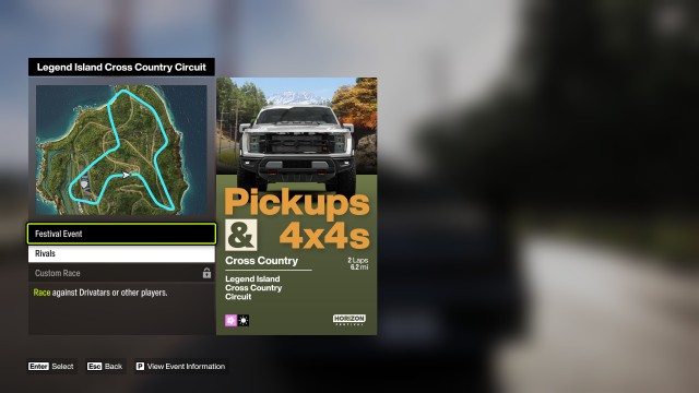 Legend Island Cross Country Circuit
